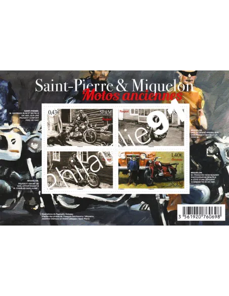 Saint-Pierre et Miquelon, Feuille n° 1185, collection Timbres Dom-Tom