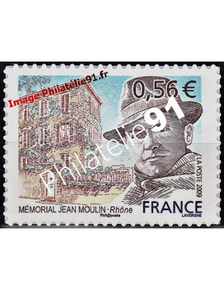 ADH. n° 340 - -Mémorial Jean Moulin - Rhône-  (timbre d'entrepri