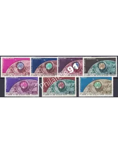 Lot de timbres Poste Aérienne, collection timbres Dom-Tom et Colonies