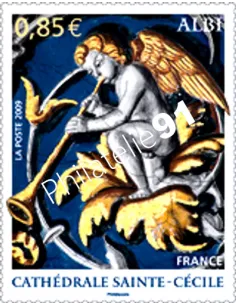 ADH. n° 267 - "Cathédrale d'Albi" - (timbre d'entreprise)