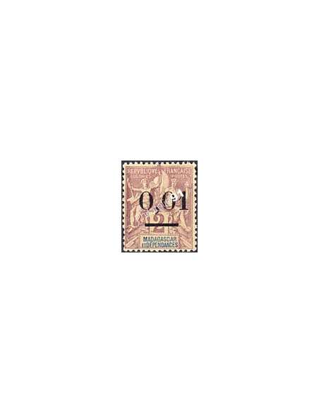 Madagascar, n° 51, collection timbres Colonies françaises