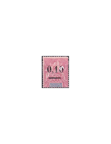Madagascar, n° 53, collection timbres des Colonies françaises