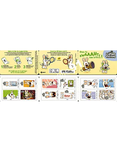 ADH. n°1885 à 1896 (BC1885) - The Lapins Crétins