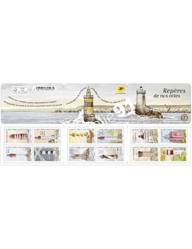 ADH. n°1897 à 1908 (BC1897) - Carnet Repères de nos côtes - Les Phares
