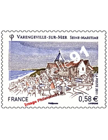 Timbre de France n° 4562- Varengeville-sur-Mer (Seine-Maritime)