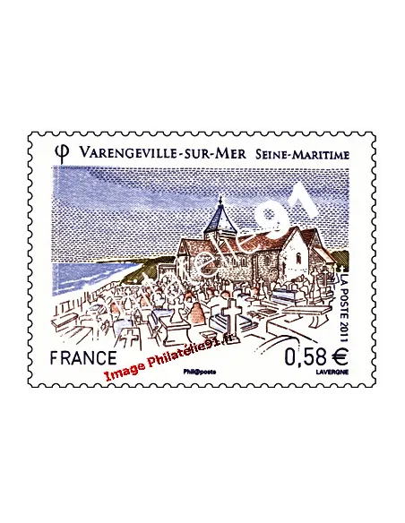 Timbre de France n° 4562- Varengeville-sur-Mer (Seine-Maritime)