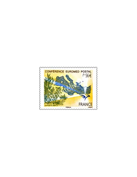 Timbre n° 4422 - Conférence Euromed Postal