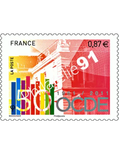 Timbre de France n° 4563 - OCDE