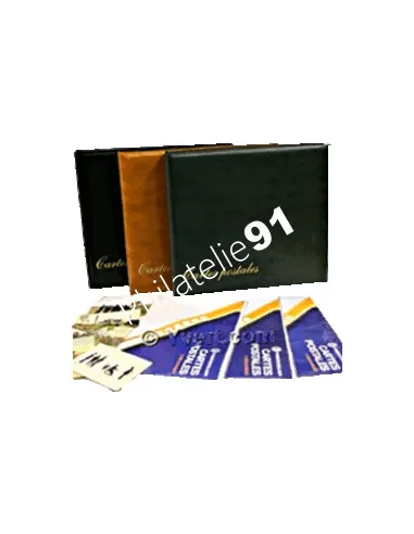 Yvert et Tellier, Album luxe avec recharges,Matériel cartes postales