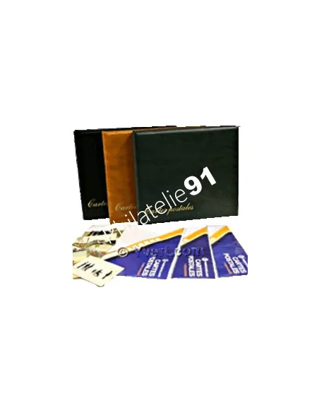 Yvert et Tellier, Album luxe avec recharges,Matériel cartes postales