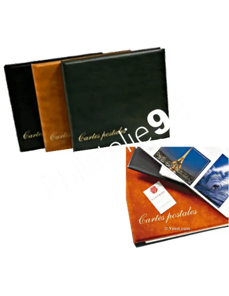 Yvert et Tellier, Album luxe avec recharges,Matériel cartes postales