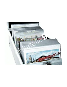 SAFE, intercalaires malettes alu , Matériel rangement carte postale