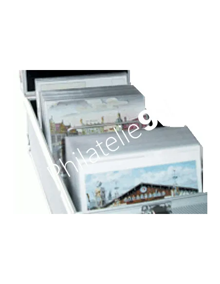 SAFE, intercalaires malettes alu , Matériel rangement carte postale