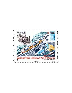 Timbre de France n° 4564 - Chemins de Fer de Provence - Train des Pignes
