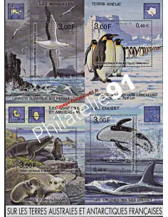 Bloc Feuillet TAAF n° 5, collection timbres Dom-Tom