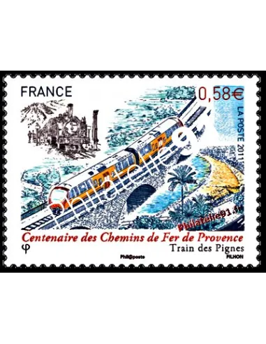 Timbre de France n° 4564 - Chemins de Fer de Provence - Train des Pignes