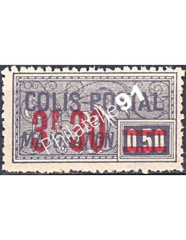 Colis Postaux n° 46, Collection timbres France