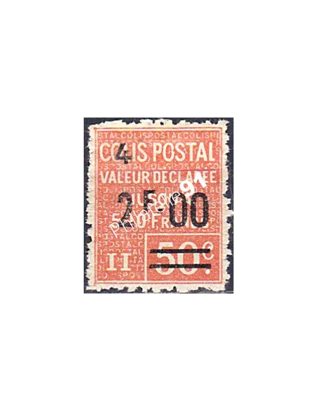 Colis Postaux n° 63 oblitéré, Collection timbres France