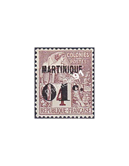 Martinique, n° 8, timbres colonies Françaises