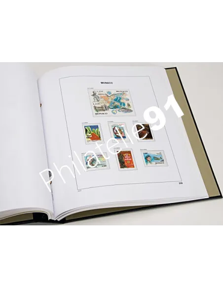 DAVO Jeu LUXE Monaco 2020, matériel philatélie, jeux complémentaires