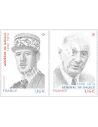 n° 5444 - 5445 - 130ème anniversaire du Général de Gaulle 1890-1970