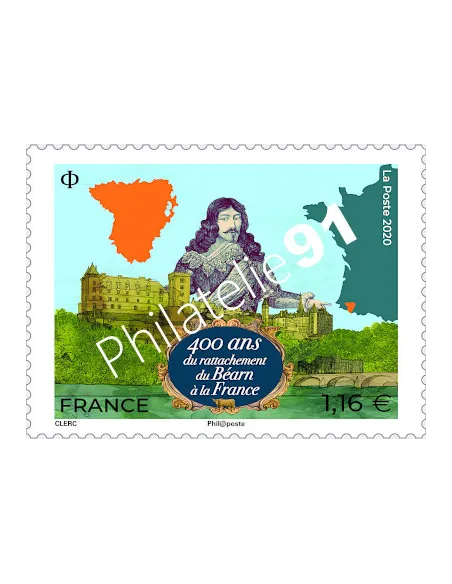 n° 5434 - 400ème anniversaire du rattachement du Béarn à la France