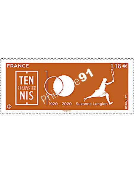 n° 5438 - Centenaire de la Fédération Française de Tennis – Suzanne Lenglen