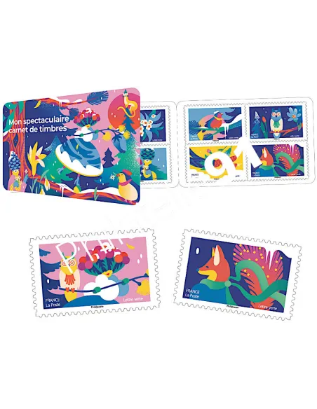 ADH. n°1930 à 1941 (BC1930) - Mon spectaculaire carnet de timbres