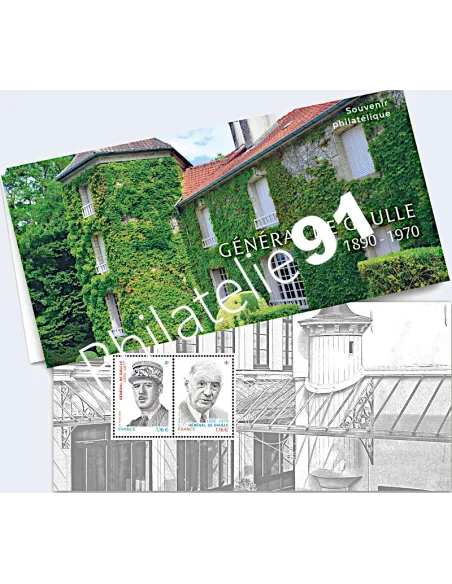 BS n° 171 ** - 130ème anniversaire de la naissance de Charles de Gaulle (1890-1970)