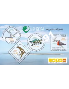 Timbres TAAF n° 840 à 843, Feuille, collection timbres Dom-Tom