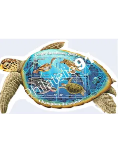 NOUVELLE CALEDONIE BF n°30, tortues marines, Collection timbre Dom-Tom