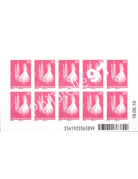 Nouvelle-Calédonie, Carnet n° C1100,Collection timbres Dom-Tom