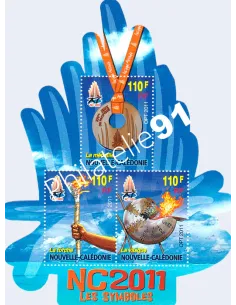 NOUVELLE CALEDONIE, BF n° 44, Collection timbre Dom-Tom