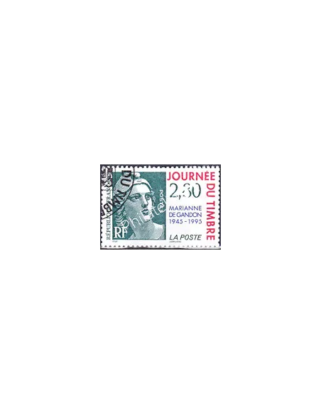 Timbre n° 2934 oblitéré, collection timbres France