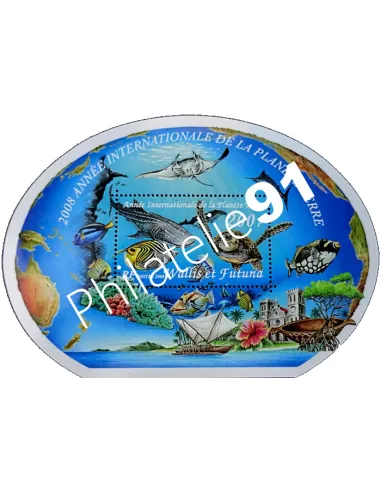 Bloc de Timbres de Wallis et Futuna n° 24, collection timbres Dom-Tom