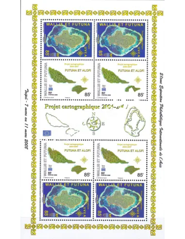 Bloc de Timbre de Wallis et Futuna n° 23, collection timbres Dom-Tom