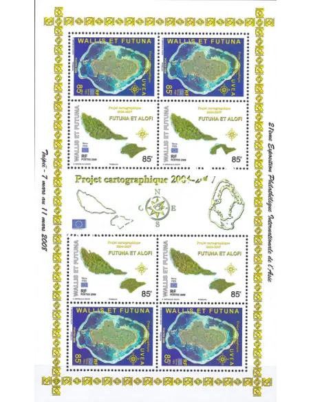 Bloc de Timbre de Wallis et Futuna n° 23, collection timbres Dom-Tom