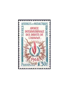 TAAF, n°  27, collection timbres Dom-Tom
