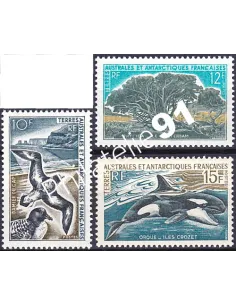 TAAF,n°   28 à 30, Collection timbres DOM TOM