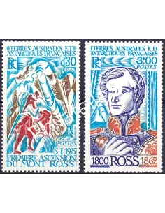 TAAF,n° 61 à 62, Collection timbres DOM TOM