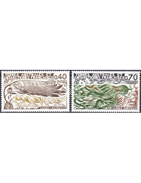 TAAF,n° 68 à 69, Collection timbres DOM TOM