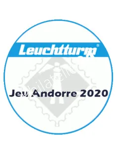 LEUCHTTURM Andorre poste française 2020, matériel philatélique