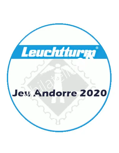 LEUCHTTURM Andorre poste française 2020, matériel philatélique