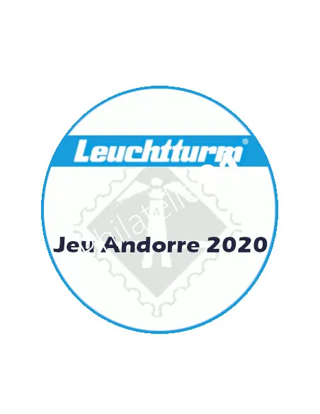 LEUCHTTURM Andorre poste française 2020, matériel philatélique