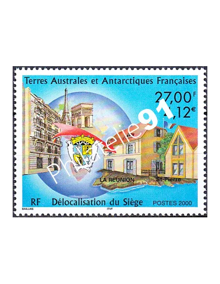 TAAF, n° 286, Collection timbres Dom-Tom