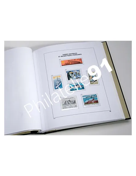 Album DAVO Luxe TAAF 2020, jeux complémentaires, matériel philatélie