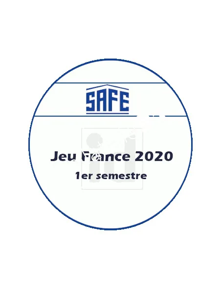 Jeu SAFE-dual France 2020, matériel philatélique