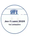 Jeu SAFE-dual France 2020, matériel philatélique