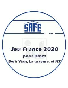 Jeu SAFE-dual France 2020, matériel philatélique