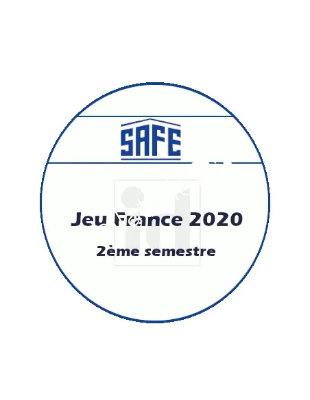 Jeu SAFE-dual France 2020, matériel philatélique